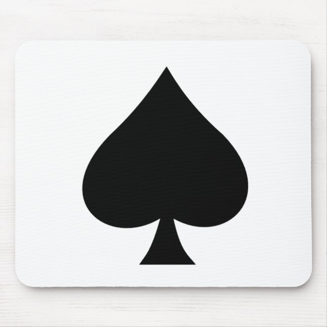Spade Mouse Mat (Front)
