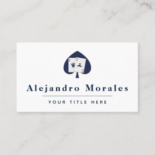 Spade & Playing Cards Casino Poker 