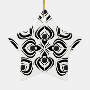 Spades Ceramic Tree Decoration