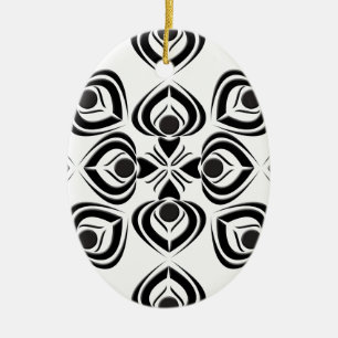 Spades Ceramic Tree Decoration