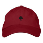 Spades Embroidered Hat