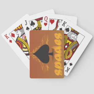 Spades playing card deck