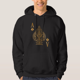 Spades Poker Ace Casino Hoodie