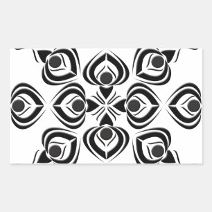 Spades Rectangular Sticker