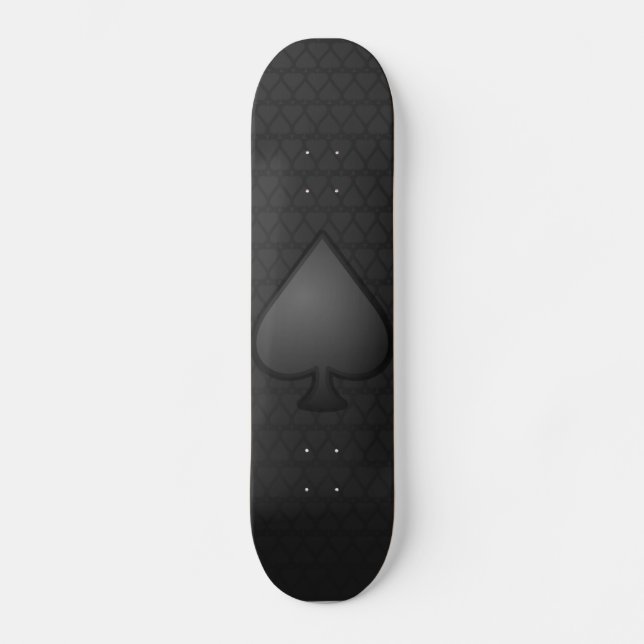 Spades Symbol Skateboard (Front)