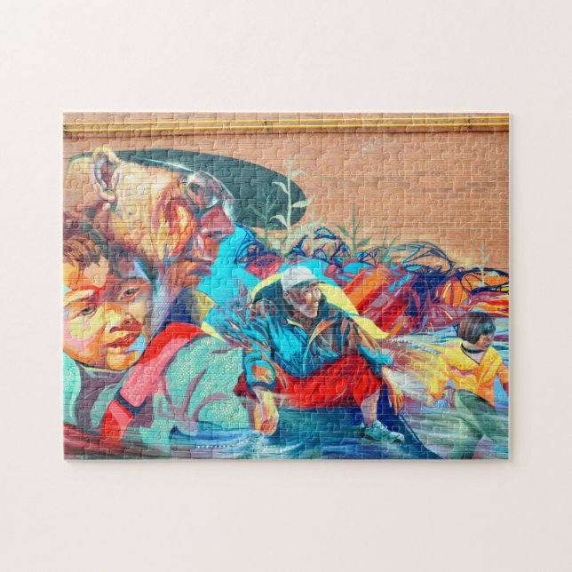 Spadina Culture Art Toronto. Jigsaw Puzzle (Horizontal)