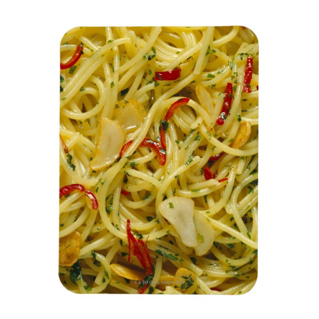 Spaghetti Aglio; Olio and Peperoncino Magnet (Vertical)