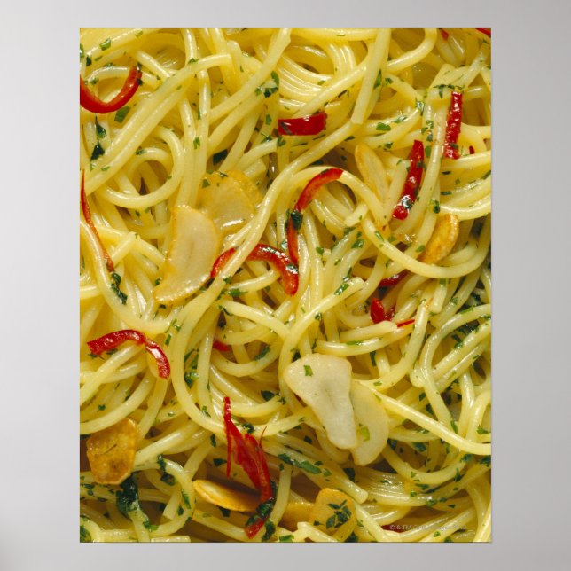 Spaghetti Aglio; Olio and Peperoncino Poster (Front)