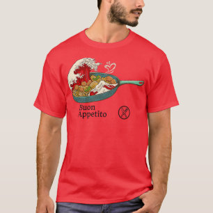 Spaghetti Bolognese - Italian Noodles - Japanese R T-Shirt
