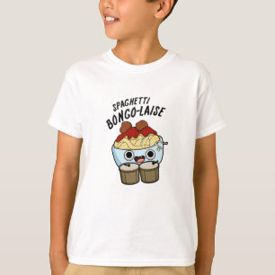 Spaghetti Bongolaise Funny Food Pun   T-Shirt