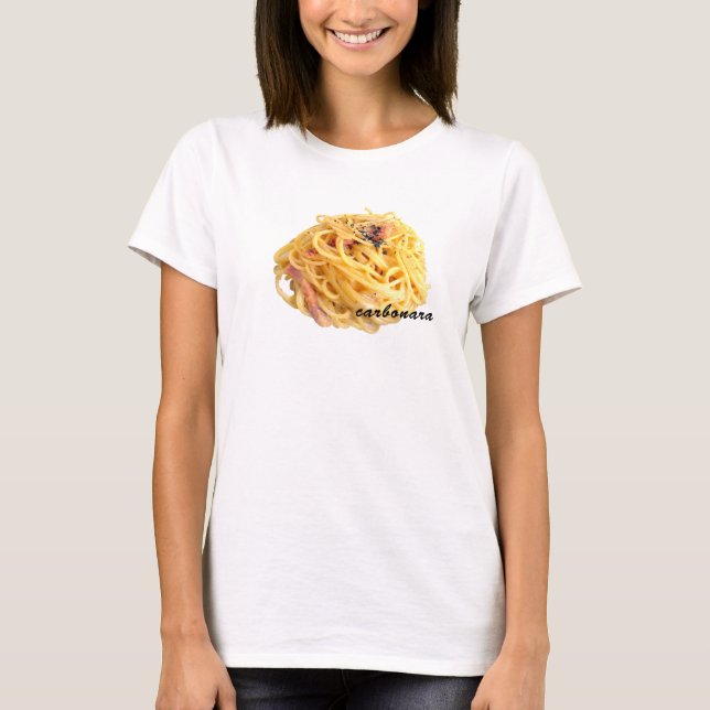 Spaghetti Carbonara T-Shirt (Front)