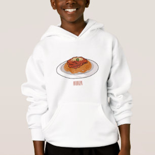 Spaghetti cartoon illustration