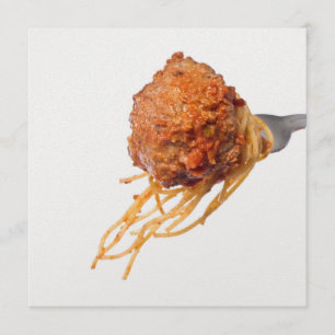 Spaghetti Dinner Invitation