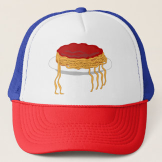 Spaghetti graphic funniest  trucker hat