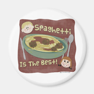 Spaghetti is the Best! Magnet