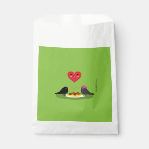 Spaghetti Meatballs Romantic Date Favour Bags