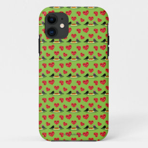 Spaghetti Meatballs Romantic Date Pattern iPhone 11 Case