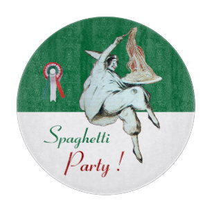 SPAGHETTI PARTY ITALIAN KITCHEN, RESTAURANT Green Cutting Board