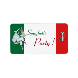 SPAGHETTI PARTY ITALIAN KITCHEN, RESTAURANT green Label