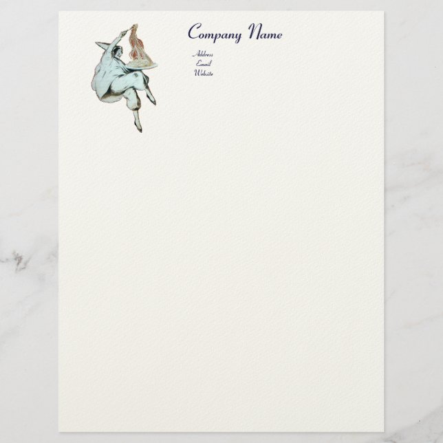 SPAGHETTI PARTY, ITALIAN KITCHEN,RESTAURANT LETTERHEAD TEMPLATE (Front)