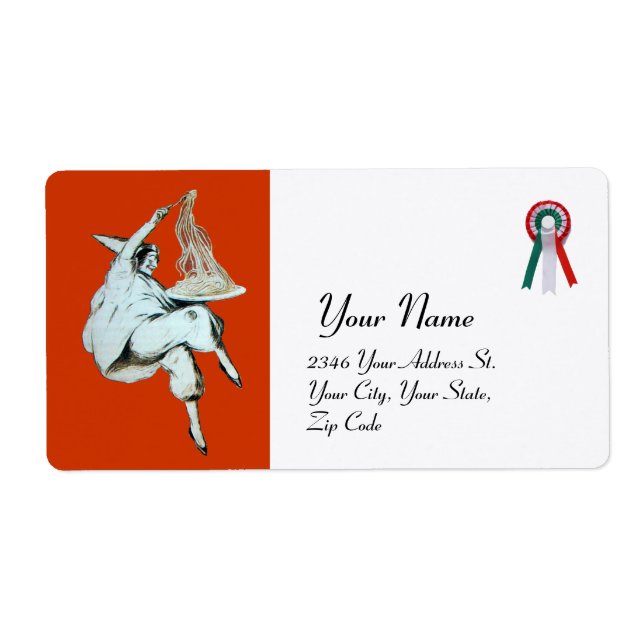 SPAGHETTI PARTY ITALIAN KITCHEN, RESTAURANT orange (Front)