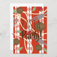 Spaghetti Pasta Italian Dinner Utensils Meatballs