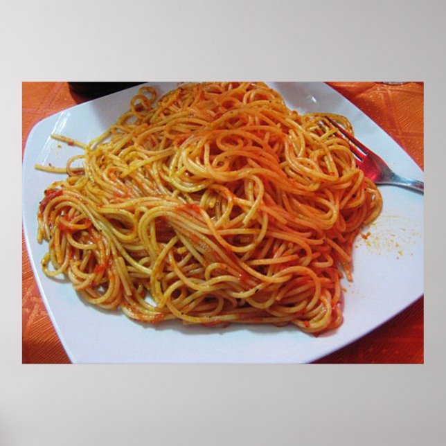 Spaghetti Poster (Front)