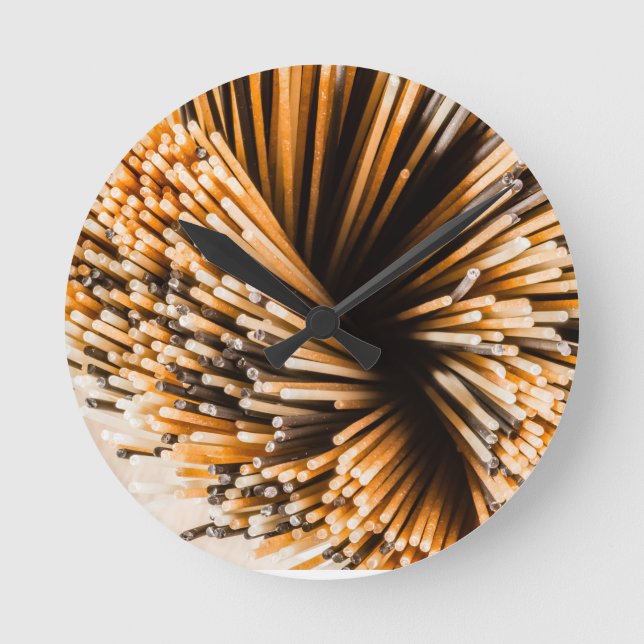 Spaghetti Round Clock (Front)
