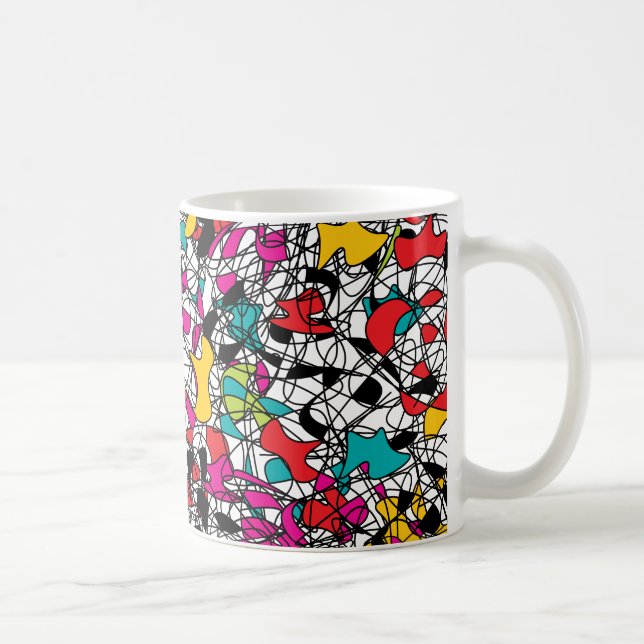 Spaghetti Tangle Coffee Mug (Right)