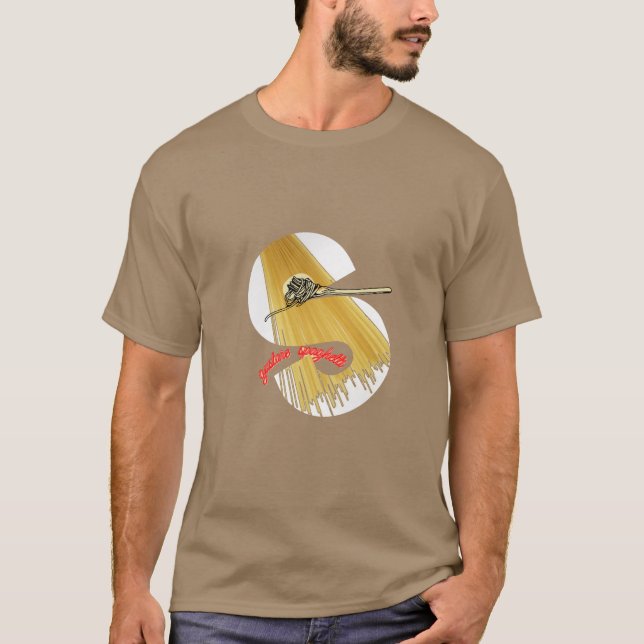 spaghetti team  t shirt (Front)