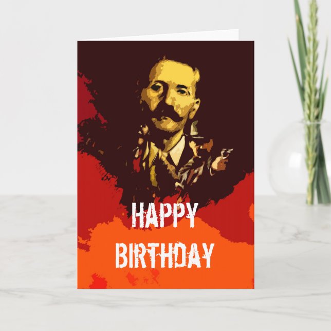 Spaghetti Western Birthday Card (Front)
