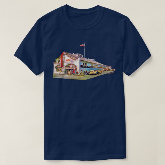 SPAGS Shrewsbury Massachusetts Painting Isolated N T-Shirt (Design Front)