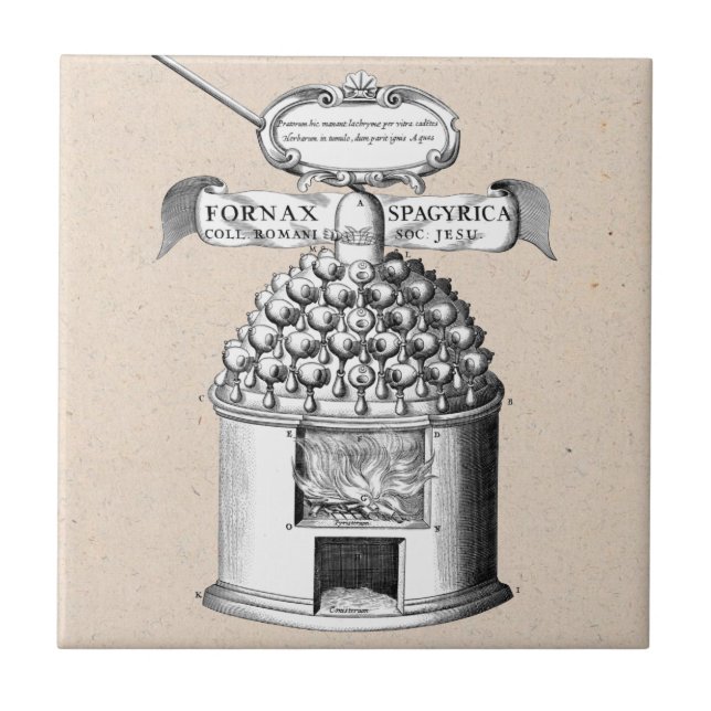 Spagyric Herbal Medicine Tile (Front)