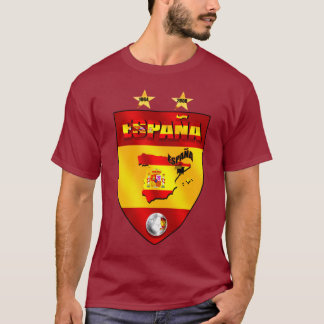 Spain 1964 2008 soccer futbol emblem shield T-Shirt