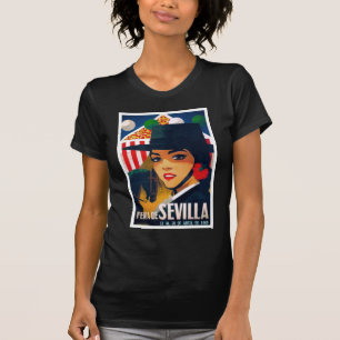 Spain 1969 Seville April Fair Poster T-Shirt