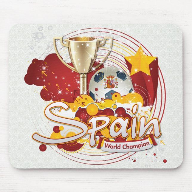 Spain 2010 World cup Mouse Mat (Front)
