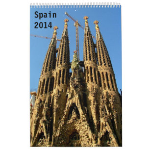Spain 2014 calendar