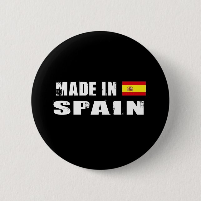 SPAIN 6 CM ROUND BADGE (Front)