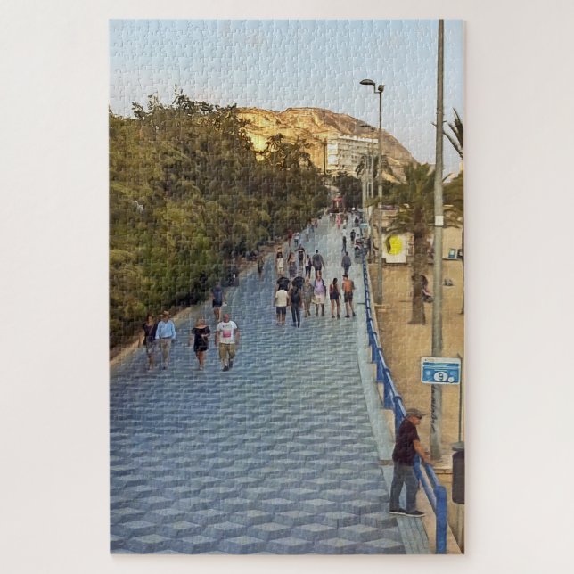 Spain. Alicante. #7. Jigsaw Puzzle (Vertical)