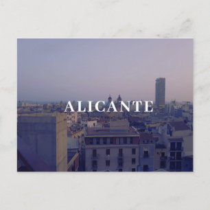 Spain Alicante Postcard