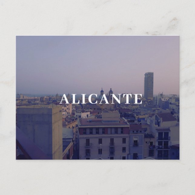 Spain Alicante Postcard (Front)