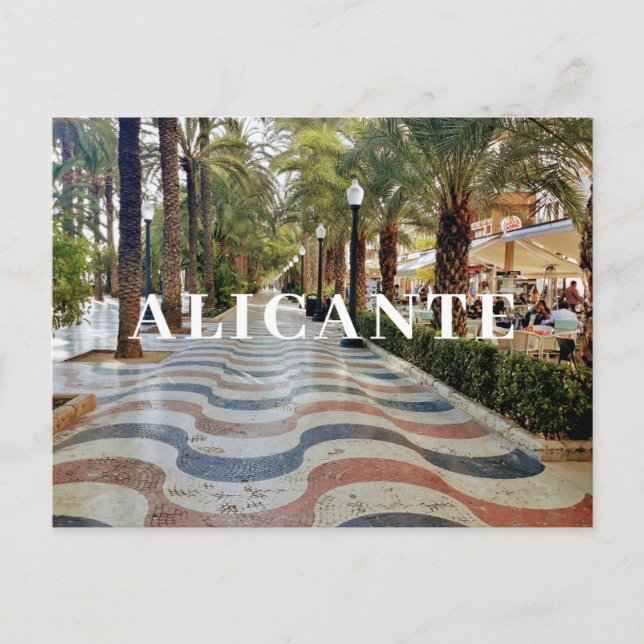 Spain Alicante Postcard (Front)
