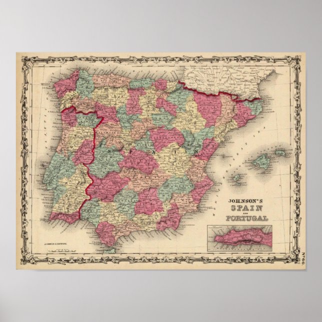 Spain and Portugal 12 Poster (Front)