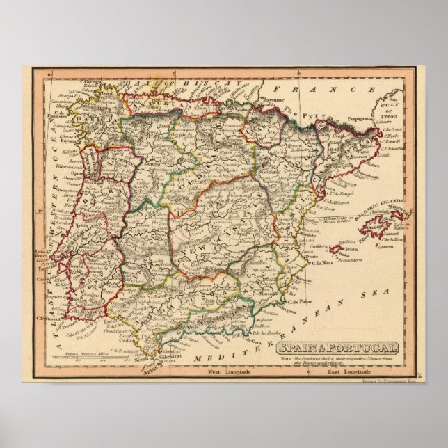 Spain and Portugal 16 Poster (Front)