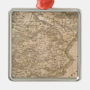 Spain and Portugal 20 Metal Tree Decoration