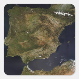 Spain and Portugal 3 Square Sticker