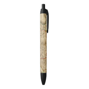 Spain and Portugal 4 Black Ink Pen