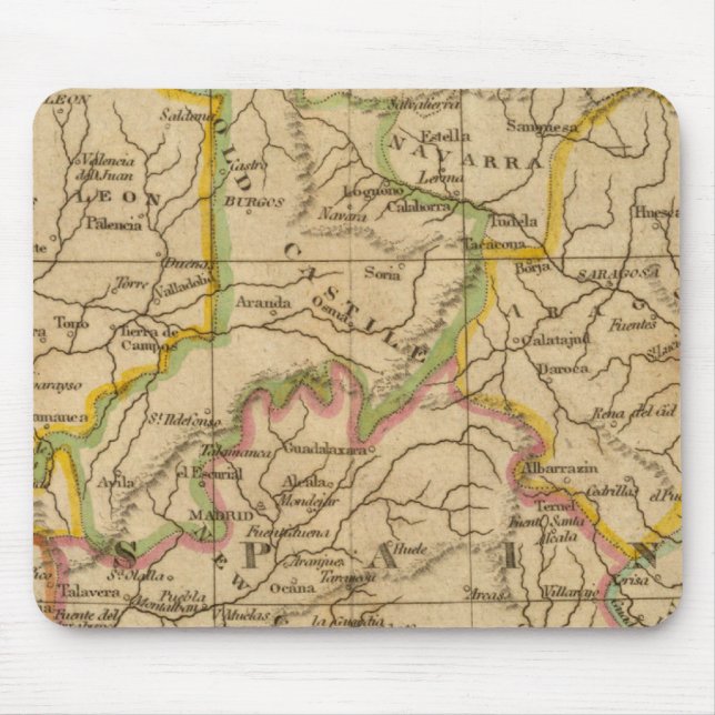 Spain and Portugal 4 Mouse Mat (Front)
