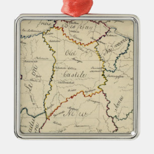 Spain and Portugal 8 Metal Tree Decoration