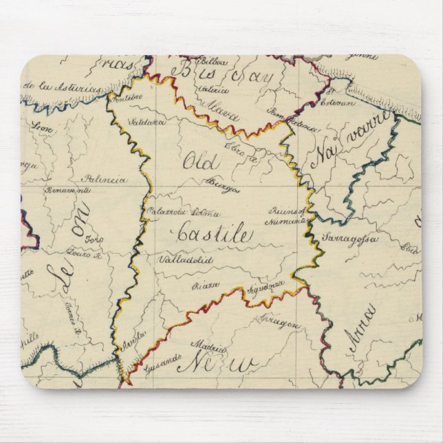 Spain and Portugal 8 Mouse Mat (Front)